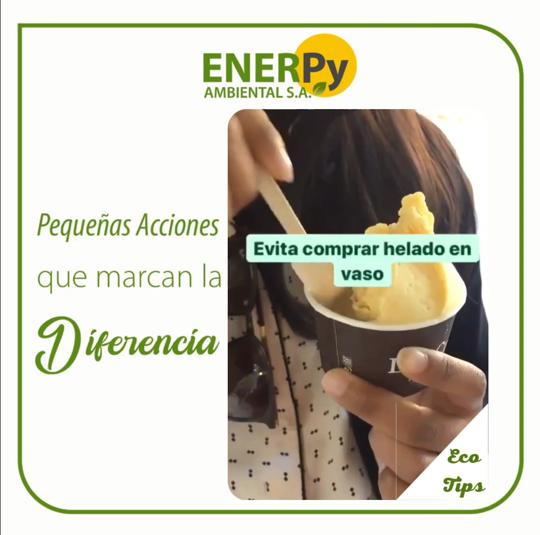 EcoTips Enerpy: Elige siempre un cucurucho 🍦😉